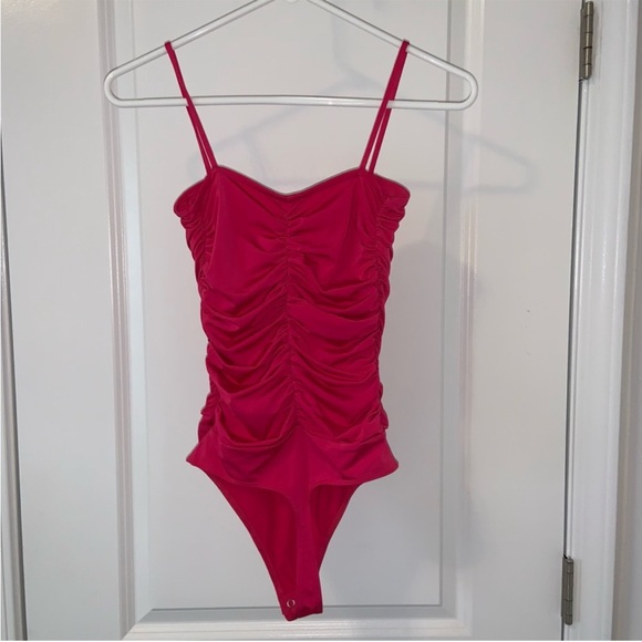 Express Ruched Bodysuits - Picture 2 of 4
